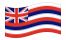 Hawaii-Bandeira ondulante