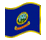 Idaho-Bandeira ondulante