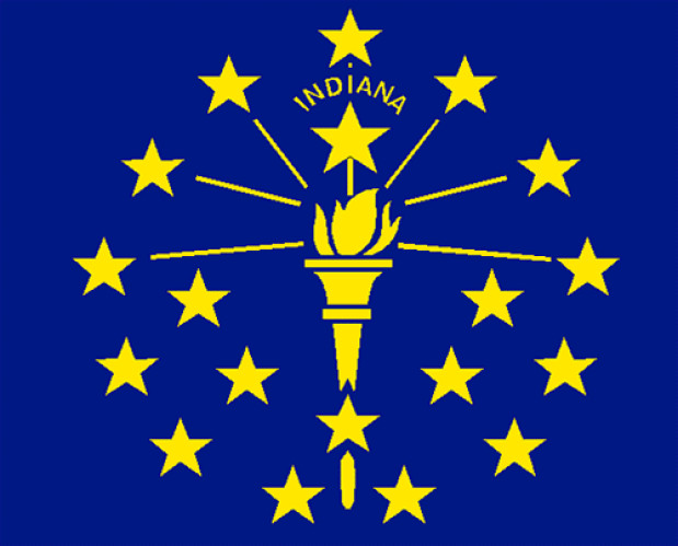 Bandeira Indiana, Bandeira Indiana