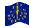 Indiana-Bandeira ondulante