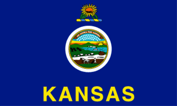 Bandeira Kansas, Bandeira Kansas