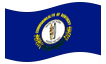 Bandeira animada Kentucky
