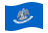 Louisiana-Bandeira ondulante