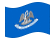 Louisiana-Bandeira ondulante