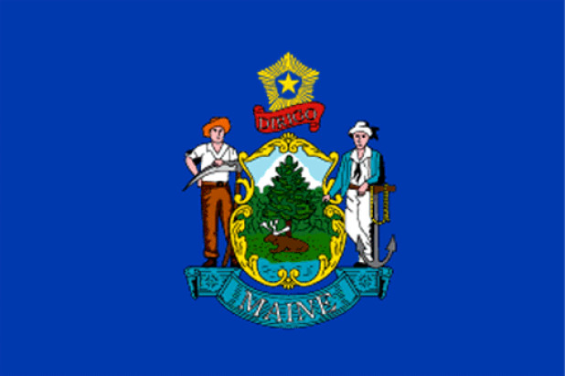 Bandeira Maine, Bandeira Maine