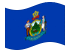 Maine-Bandeira ondulante