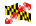 Maryland-Bandeira ondulante