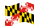 Maryland-Bandeira ondulante