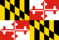 Maryland-Bandeira retangular