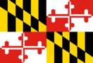 Maryland-Bandeira retangular