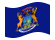 Michigan-Bandeira ondulante