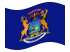 Michigan-Bandeira ondulante