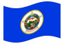 Bandeira animada Minnesota