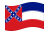 Mississipi-Bandeira ondulante
