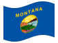 Bandeira animada Montana