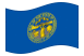 Nebraska-Bandeira ondulante