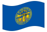Bandeira animada Nebraska