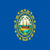 Nova Hampshire-Bandeira quadrada