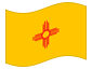 Bandeira animada Novo México