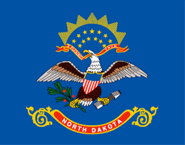 Bandeira Dakota do Norte (Dakota do Norte), Bandeira Dakota do Norte (Dakota do Norte)