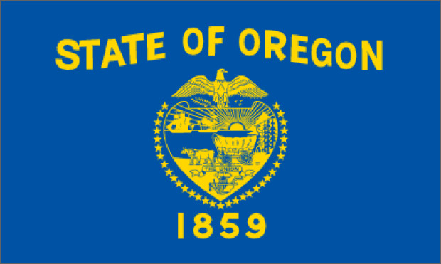 Bandeira Oregon