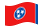 Tennessee-Bandeira ondulante