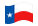 Texas-Bandeira ondulante