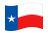 Texas-Bandeira ondulante