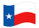 Texas-Bandeira ondulante