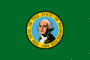 Gráficos de bandeira Washington