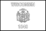 Para colorir Wisconsin