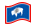Wyoming-Bandeira ondulante