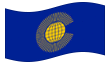 Bandeira animada Commonwealth