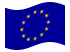 União Europeia (UE)-Bandeira ondulante