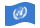 Nações Unidas (ONU)-Bandeira ondulante