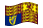 Família Real (Grã-Bretanha)-Bandeira ondulante