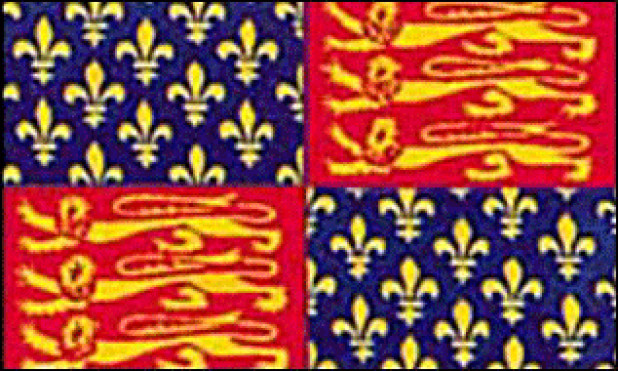 Bandeira Rei Eduardo III (1312 - 1377)