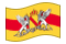 Grão-Ducado de Baden-Bandeira ondulante