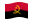 Angola-Bandeira ondulante