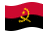 Angola-Bandeira ondulante