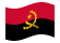 Angola-Bandeira ondulante