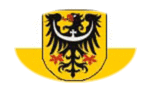 Baixa Silésia (província prussiana)-Bandeira em vinheta oval