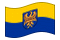 Alta Silésia (província prussiana)-Bandeira ondulante