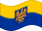 Alta Silésia (província prussiana)-Bandeira ondulante estática