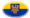 Alta Silésia (província prussiana)-Bandeira em vinheta oval