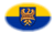 Alta Silésia (província prussiana)-Bandeira em vinheta oval