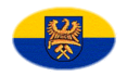 Alta Silésia (província prussiana)-Bandeira em vinheta oval
