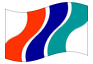 Bandeira animada Federação Internacional de Desportos para Cegos (IBSF)