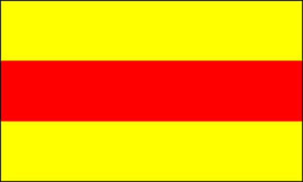 Bandeira Baden sem brasão de armas