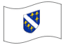Bandeira animada Bósnia e Herzegovina (1992)